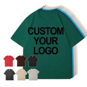 เสื้อยืดคอกลมแขนสั้นพิมพ์ลายโลโก้ตามสั่ง ผ้าฝ้าย 100% สีพื้น ระบายเหงื่อได้ดี ทรงเข้ารูป สปอร์ต สำหรับทุกเพศ - Product Image 1