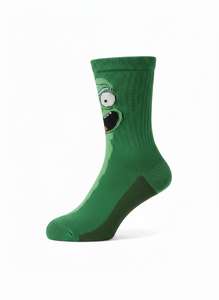 Chaussettes pour hommes respirantes, tissées, antibactériennes, absorbant la transpiration, séchage rapide, durables, en élasthanne/polyester/coton - Product Image 3