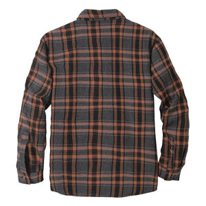 Low MOQ Custom Design Beaded Cotton Silk Screen Printed Breathable High Quality Unisex Motorbike Racing Flannel Shirt Biker - Product Image 4