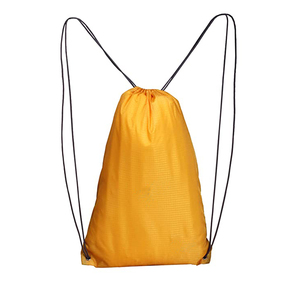 Large Custom Promotional Eco-friendly Reusable Recyclable Polyester Drawstring Backpack Waterproof Gymbag <b>Tote</b> Outdoor Yoga - Product Image 1