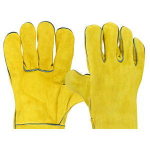Welding protection <b>Gloves</b> Mechanic Protection Working Safety Workers Welding Hunting Cowhide Leather Motorcycle <b>Gloves</b> - Product Image 6