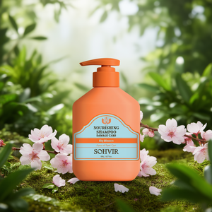 SOHAIR Nourishing Damage Care <b>Shampoo</b>-Sky Blossom 500g Korean Salon Repair for Dry Hair - Product Image 3