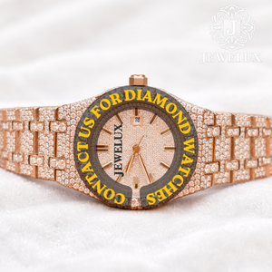 Montre Hip Hop en Diamant Moissanite Premium pour Hommes, Montre-Bracelet de Luxe Étanche pour Usage Quotidien et Événements Spéciaux en Vente - Product Image 3