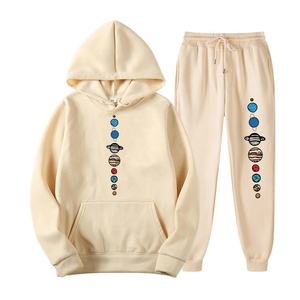 Econex-Survêtement de sport 2 pièces avec logo personnalisé pour femmes de grande taille, short à capuche avec impression numérique, collection 2025 - Product Image 6