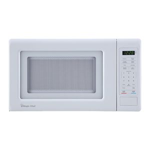 Horno Microondas de Encimera, Microondas Pequeño para Espacios Compactos, 700 Watts, 0.7 Pies Cúbicos, Blanco - Product Image 1