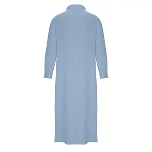 Vêtements islamiques Daffah Thobes 2024, thobe pour hommes arabes, kaftan uni, jubbah, thobe musulmane pour hommes - Product Image 4