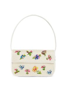 Bolso de Hombro Bordado a Mano con Cuentas de Semillas Lila y Motivo de Cangrejo Rojo Personalizado al por Mayor - Concepto de Bolso Hecho a Mano - Product Image 2