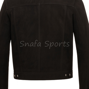 Nuevo Abrigo de Cuero Personalizado para Hombre 2026, Chaqueta de Cuero de Invierno de Alta Calidad a Precio de Mayoreo con Personalización a su Gusto - Product Image 5