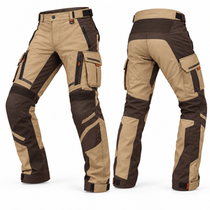 Pantalon de cyclisme pour homme, imperméable, respirant, coupe-vent, anti-UV, équipement de vélo avec protections en PU, fournisseur - Product Image 2