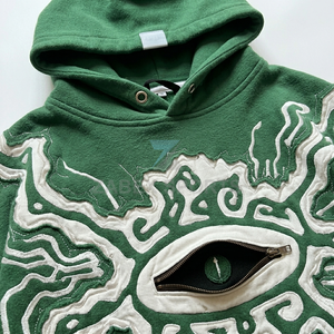 Sudadera con Capucha para Hombre OEM ODM, 100% Algodón, Peso Pesado, Personalizada con Serigrafía y Estampado Digital para Primavera - Product Image 3
