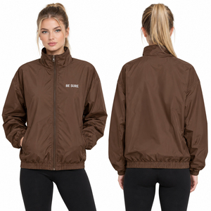 Chaqueta Winbrekaer con Logotipo Bordado Personalizado para Mujer, Chaqueta Ligera Informal de Nailon para Senderismo y Camping, Chaqueta Impermeable para Mujer con Cremallera Completa - Product Image 1