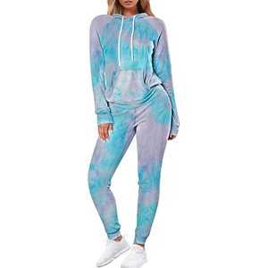 Survêtement en polyester et élasthanne pour femme, sublimation, nouvelle collection, design hiver, décontracté, couleur unie, personnalisable avec logo, vente chaude - Product Image 1