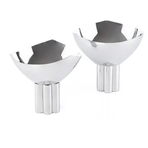 Nuevo Producto 2026, Frutero con Acabado Dorado y Negro, Diseño Atractivo, Tazón Metálico para Servir Aperitivos y Postres - Product Image 4