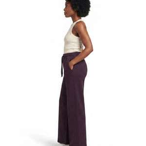 Pantalones Deportivos de Pierna Recta Extra Grandes para Mujer, Fabricante OEM, Personalización de Logotipo, Marca Privada, Felpa de Algodón - Product Image 5
