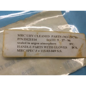 3 TOKYO ELECTRON TEL D121114 RING, SHIELD, HTR - Equipo y piezas de semiconductores de confianza de la marca global Trusted Global Legacy - Product Image 5