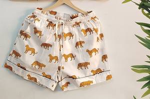 Conjunto de Pijamas Familiares 100% Algodón, Ropa de Dormir Estampada Tejida para Hombres, Mujeres y Niños, Suave y Transpirable - Product Image 2