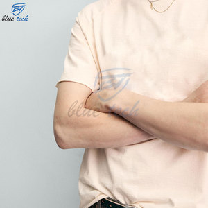 Camiseta Blanca Extra Grande Personalizada para Hombre, 100% Algodón, Corte Holgado, Estilo Urbano, para Impresión - Product Image 4