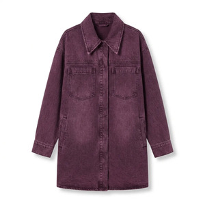 Fabricant de vestes en jean pour femmes en gros pour les marques de mode, étiquette personnalisée, approvisionnement en gros - Product Image 5