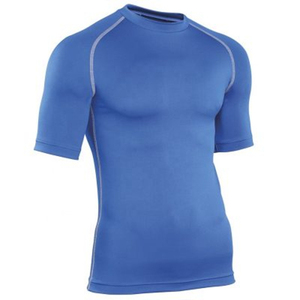 Chemises de compression anti-UV unisexes en polyester/nylon 2026 avec manches courtes/longues personnalisées, tissu 160g - Product Image 1