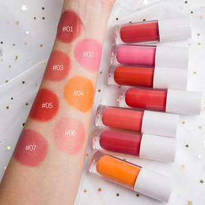 7 Colors High Pigment Waterproof Liquid <b>Blush</b> Buildable Long-Lasting Multi-Use Cheek & Lip Tint with Natural Flush - Product Image 4