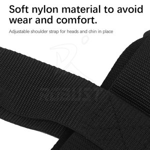 Harnais de musculation en néoprène, antidérapant, respirant, ajustement réglable, fermeture auto-agrippante pour la musculation en salle de sport - Product Image 2