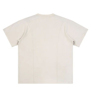 Chemise imprimée de haute qualité en stock, T-shirt tendance pour homme avec impression de lettres, doublure en maille, logo personnalisé - Product Image 2