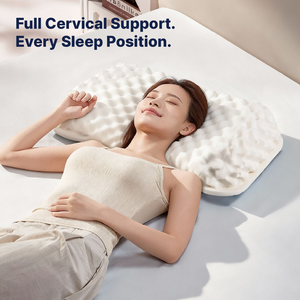 Therapeutic <b>Posture</b> Correcting 100% Pure Natural Latex <b>Pillow</b> Velisse Eco-Friendly Massage <b>Pillow</b> - Product Image 6