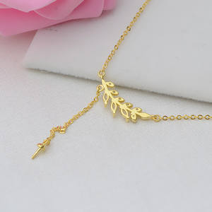 Collier pendentif en argent S925 européen et américain pour femmes, accessoires de bricolage, pendentifs et breloques fins, support creux pour perles, ensemble suspendu - Product Image 5