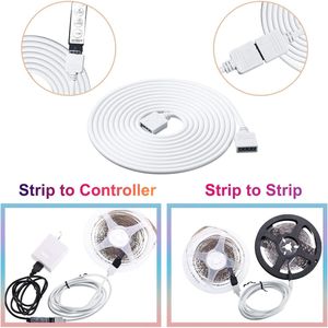 Kit da 6 Pezzi: Cavo di Prolunga RGB a 4 Pin, Connettori per Strisce LED, 12 Pezzi Adattatori e Connettori LED RGB 5050 3528 - Product Image 2