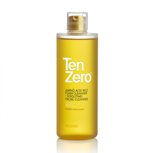 Nettoyant moussant à l'acide aminé et au riz pour peaux grasses - Nettoyant exfoliant pour le visage par Ten Zero - Product Image 2