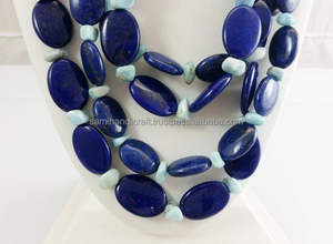 Collier de perles en résine Bijoux faits à la main Collier de déclaration - Product Image 4