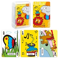 Jeu de cartes mémoire ROYAL Animal Series, 54 cartes, 58x88mm, finition lisse, cartes à jouer en papier, revêtement à base d'eau, éducatif