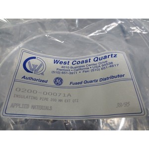 Tuyau isolant AMAT 0200-00071 200 MM EXT QUARTZ - Équipements et pièces semi-conducteurs de confiance à l'échelle mondiale chez - Product Image 3