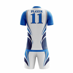 Conjunto de Uniforme de Fútbol Personalizado para Hombre, Transpirable, de Poliéster Liso, Conjunto de Camiseta y Pantalones de Fútbol, Equipación Deportiva Completa - Product Image 2