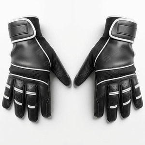 Premium Quality Genuine Cowhide Leather Catcher Baseball Batting Gloves Right-Handed Short Cuff Customized Design Non-Slip - Product Image 6