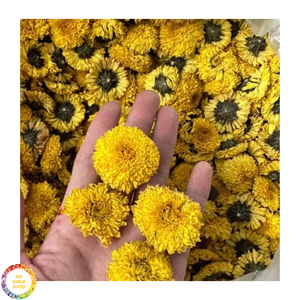 Fleur de marguerite séchée, ingrédient floral naturel du Vietnam pour les tisanes, les tables de Noël, les réunions du Nouvel An et les menus saisonniers des cafés - Product Image 1