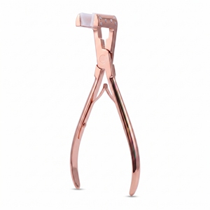 Herramienta duradera para extensiones de cabello con cinta adhesiva, alicates de 7 pulgadas con diseño de mandíbula de silicona prensada y doble resorte para una presión precisa en la unión del cabello. - Product Image 1
