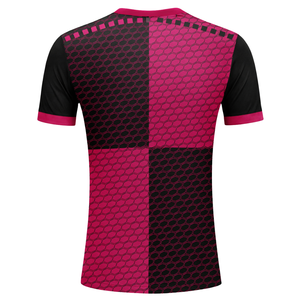 Camiseta de Fútbol Sunderland Rosa y Negra, Transpirable, Absorbe la Humedad, Uniforme Deportivo para Hombre y Mujer - Product Image 3