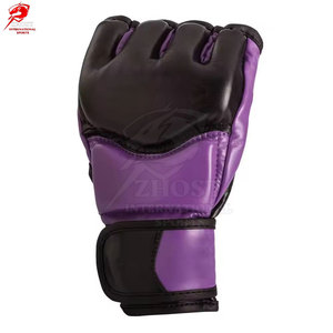 Guantes de Mma de color sólido y elegantes para artes marciales, equipo de entrenamiento de boxeo con diseño de dedos flexibles - Product Image 4