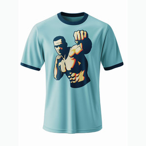 Camiseta Deportiva de Gimnasio de Primera Calidad, Transpirable, de Secado Rápido, para Hombre, Ajustada al Cuerpo, Transpirable, que Absorbe el Sudor - Product Image 3