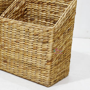 Artex Dong Thap Factory Natural Crafts <b>Magazine</b> Display Racks Handmade Seagrass Storage <b>Holder</b> Book Rack Stand - Product Image 2