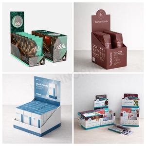 Cajas de Exhibición de Papel PDQ Premium para Puntos de Venta, con Gran Área Frontal para Exhibición, Impresión de Logotipo e Inserciones Personalizadas OEM/ODM - Product Image 4