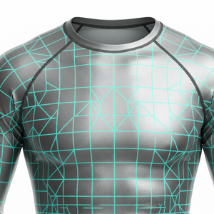 เสื้อรัดรูปแขนยาวแบบยูนิเซ็กซ์ แฟชั่นสตรีทแวร์ สำหรับออกกำลังกาย ฟิตเนส บีเจเจ เอ็มเอ็มเอ็ม ยิวยิตสู กีฬาต่อสู้ - Product Image 4