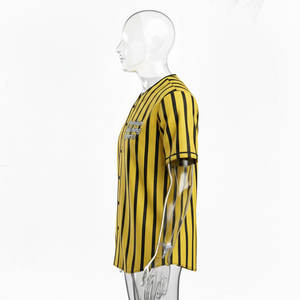 Camiseta de Béisbol Sublimada Personalizada con Bordado, Apliques y Tela Tackle Twill, 100% Poliéster Transpirable, Manga Corta, para Equipos - Product Image 2