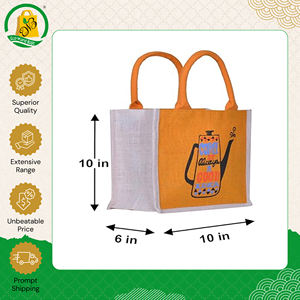 Bolsa de Yute Ecológica Personalizada con Impresión, Precio Directo de Fábrica, Calidad Estándar, para Compras - Product Image 2