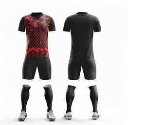 Proveedor de Uniformes de Fútbol Personalizados y Pantalones Cortos con Sublimación Completa |   Tallas para Hombres, Mujeres y Jóvenes | Ropa Deportiva Ligera de Secado Rápido para Entrenamiento - Product Image 1