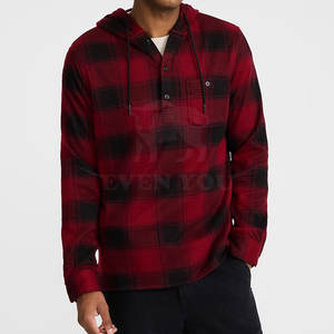 Sweat-shirts en flanelle de qualité supérieure pour hommes, tissu chaud et doux, coupe confortable, vêtements décontractés pour l'hiver, en vente - Product Image 4