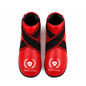 Chaussures de boxe en cuir personnalisables de haute qualité pour hommes, légères, antidérapantes, confortables, semelle durable pour la boxe - Product Image 5