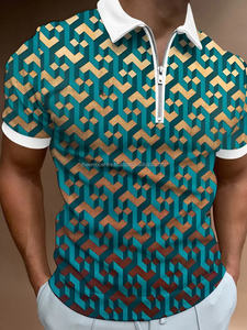 Nouvelle mode T-shirt d'été pour hommes, vêtements de sport décontractés à manches longues, t-shirt en coton Slim Fit, polos respirants, polos pour hommes - Product Image 4