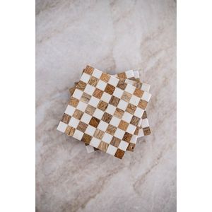 RR ENTERPRISES Handicrafts Square Modern <b>Marble</b> <b>Coaster</b> for Serving Cup Protect Surface Wholesale Bulk Production - Product Image 2